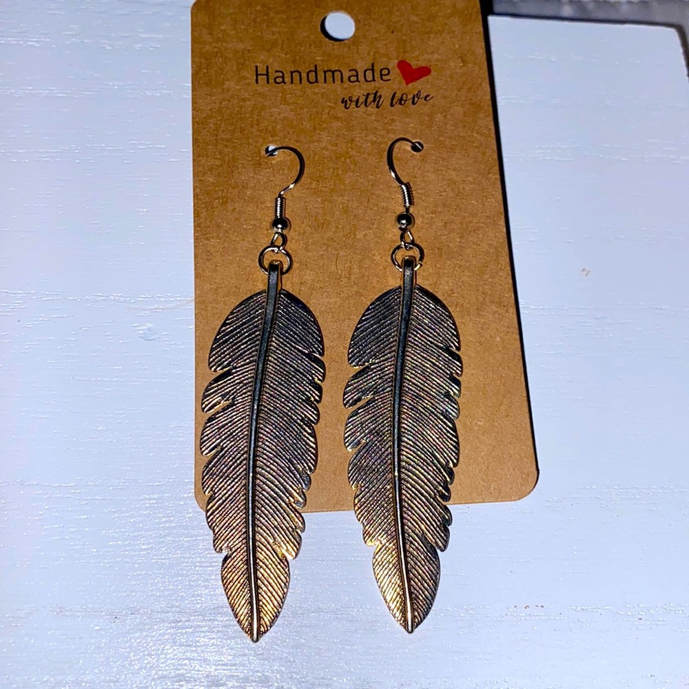 Drop Leaf Earrings